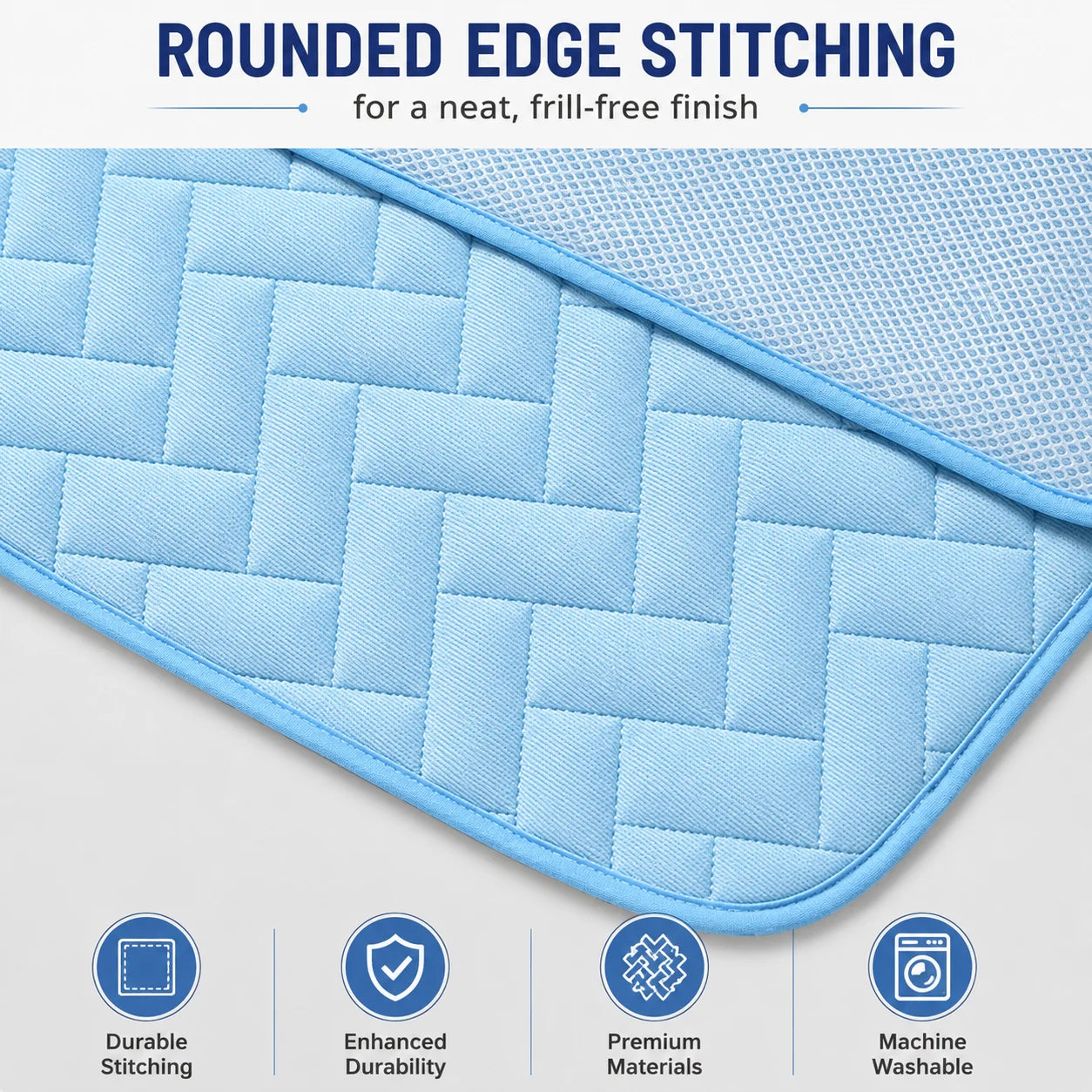 Dog Cooling Mat, Self Cooling Pet Pad Pressure Activated Gel, No Freezing Required Cooling Pad for Dogs and Cats, Portable Cooling Mat for Indoor, Outdoor & Car Use